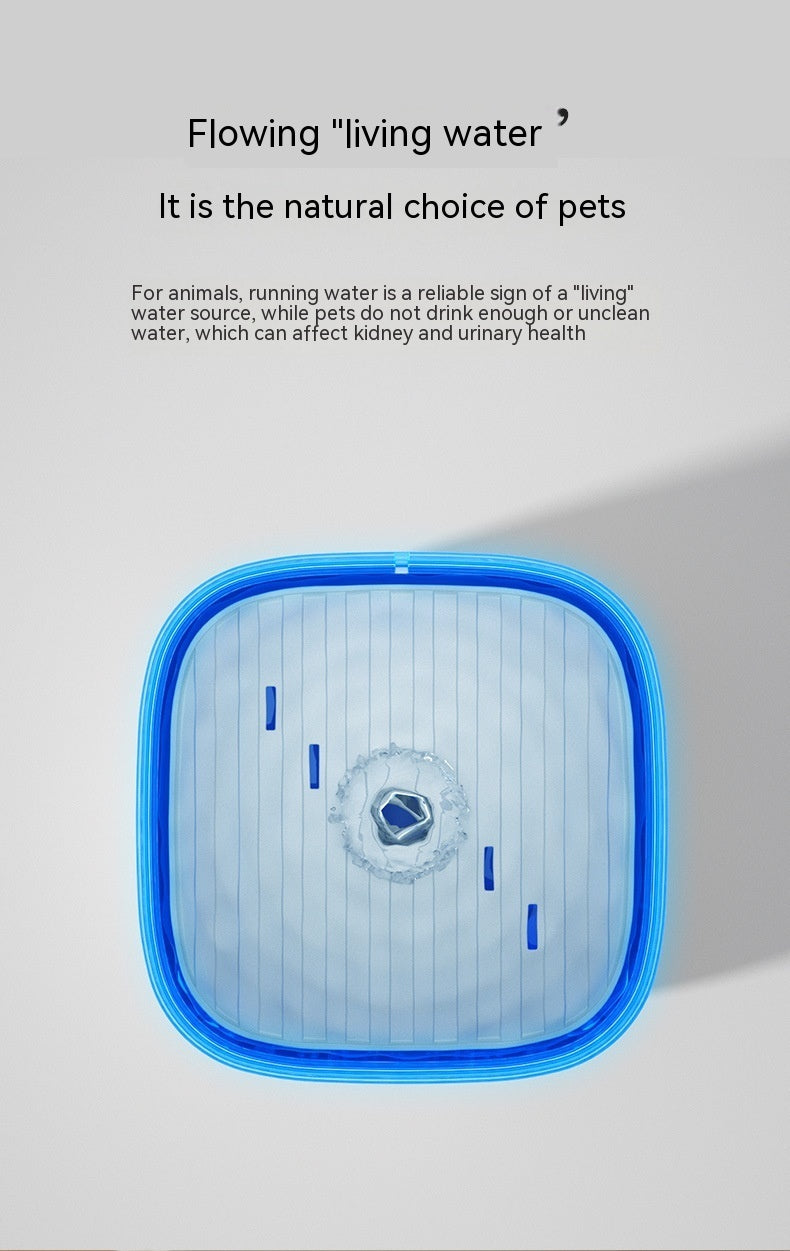 Pet Water Dispenser Plug-in Cat Smart Water Feeder Anti-dry Burning 3L