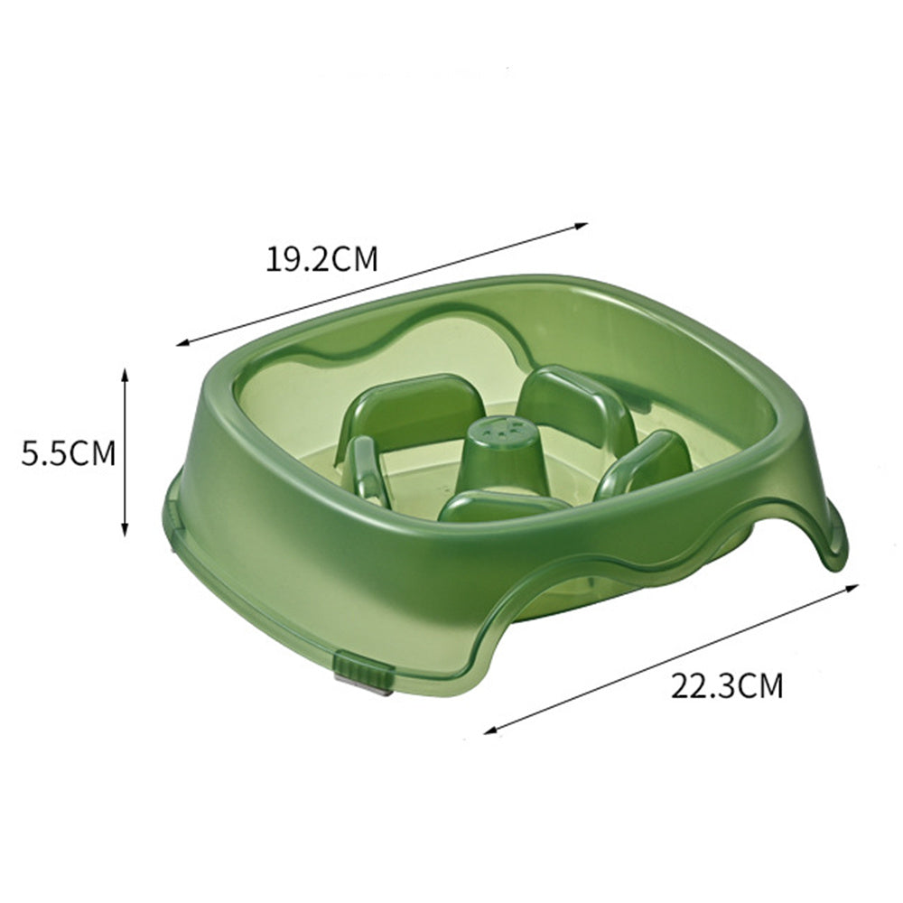 Pet Dog Slow Anti-Suffocation Anti-Choking Water Feeder Bowl
