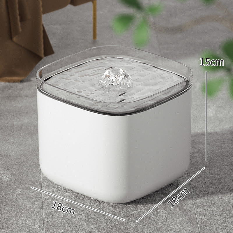 Pet Water Dispenser Plug-in Cat Smart Water Feeder Anti-dry Burning 3L