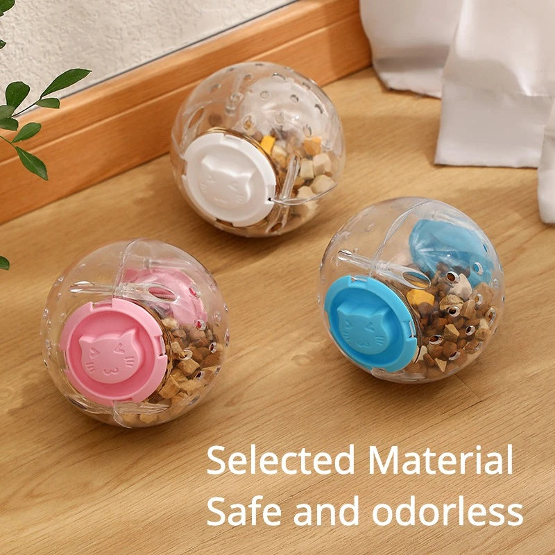 Dog Cat Slow Feeding Ball Food Leakage Smart Toy Feeder